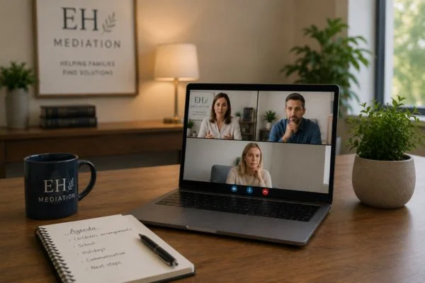 child access mediation Gloucester online meeting.